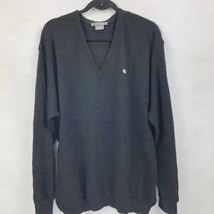 LACOSTE Men's Wool V-Neck Jumper sz 9 XXXL spring